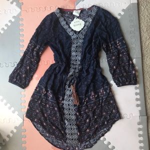 KNOX ROSE | High-low, quarter length sleeve dress